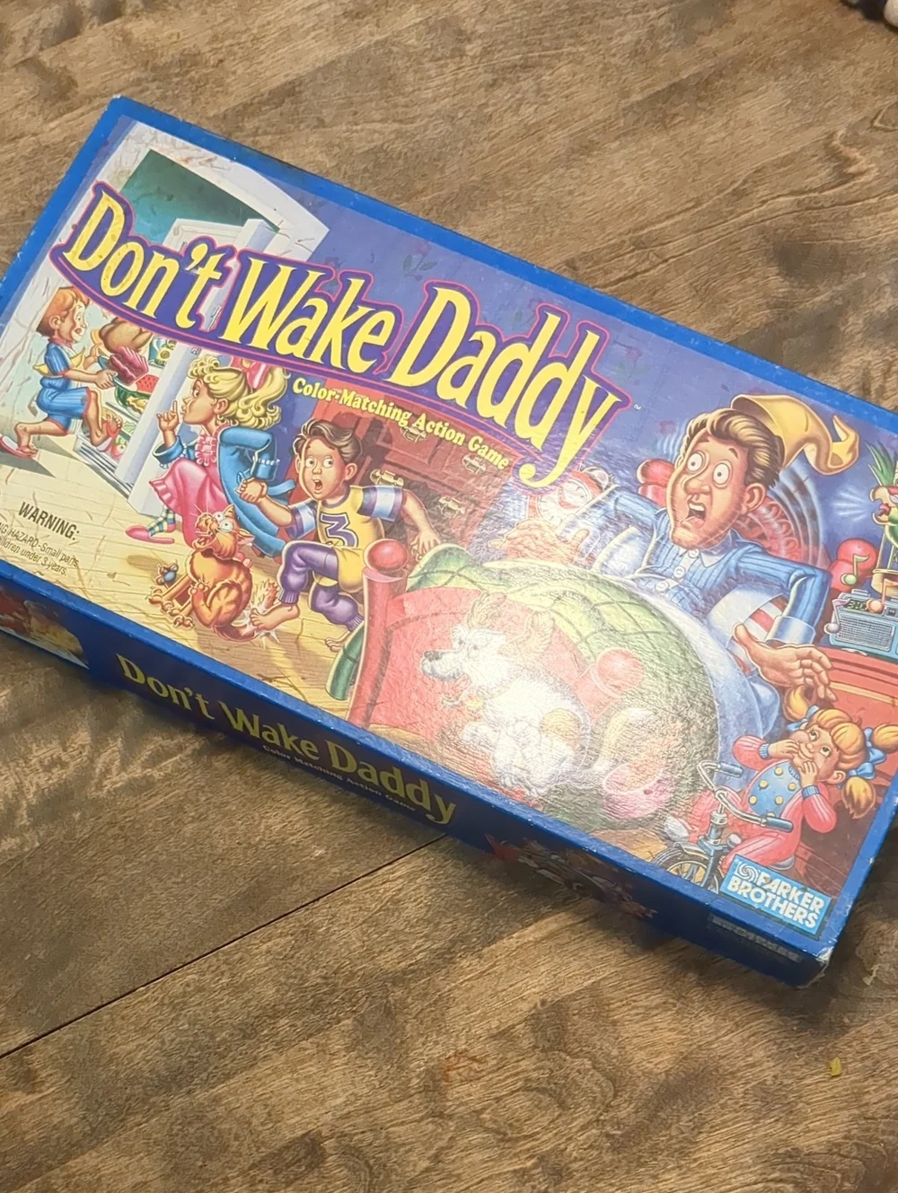 Vintage 1992 Don't Wake Daddy Board Game